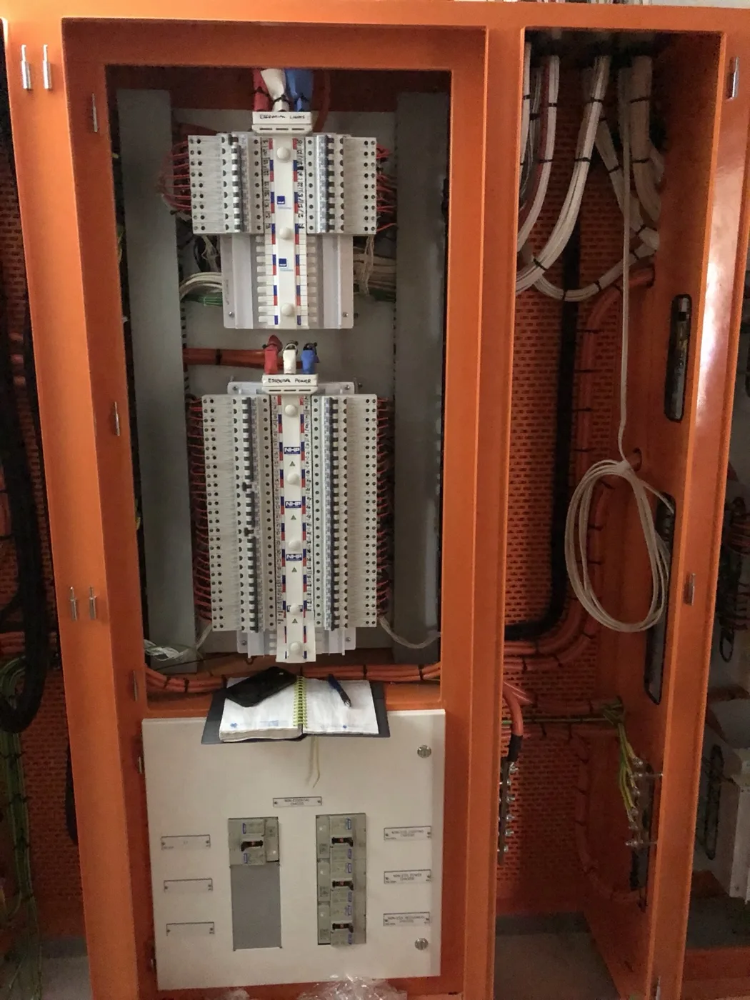 Commercial electrical distribution board