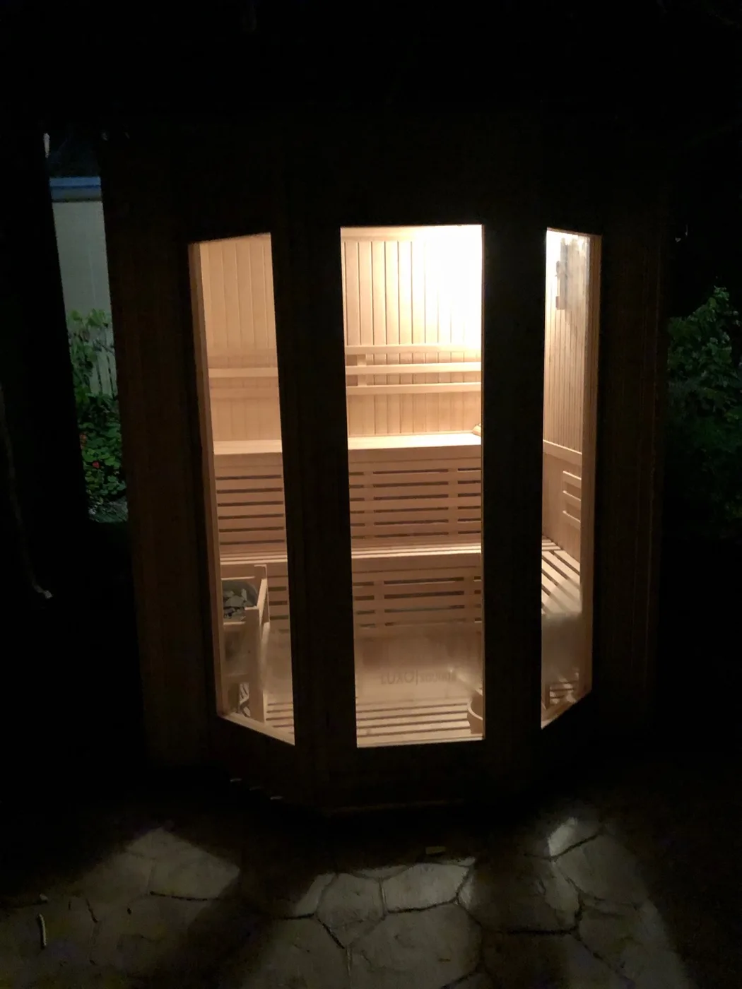 Sauna electrical installation